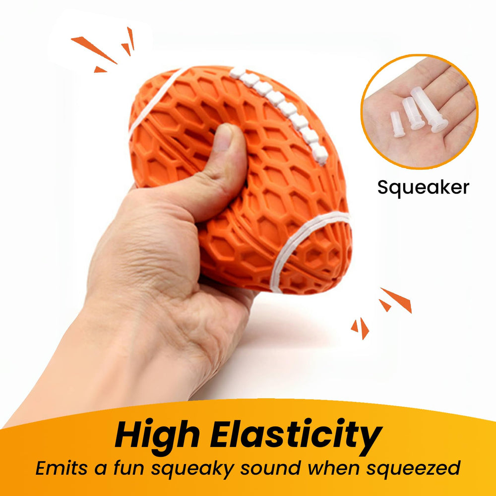 Pelota Petinstinct para perro pequeño que flota, perfecto para juegos de agua.