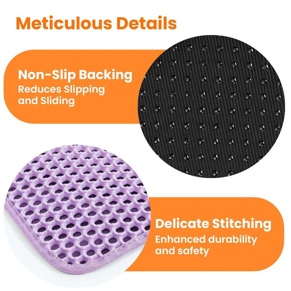 Petinstinct superficie suave cuida las patas y facilita el acceso al arenero.