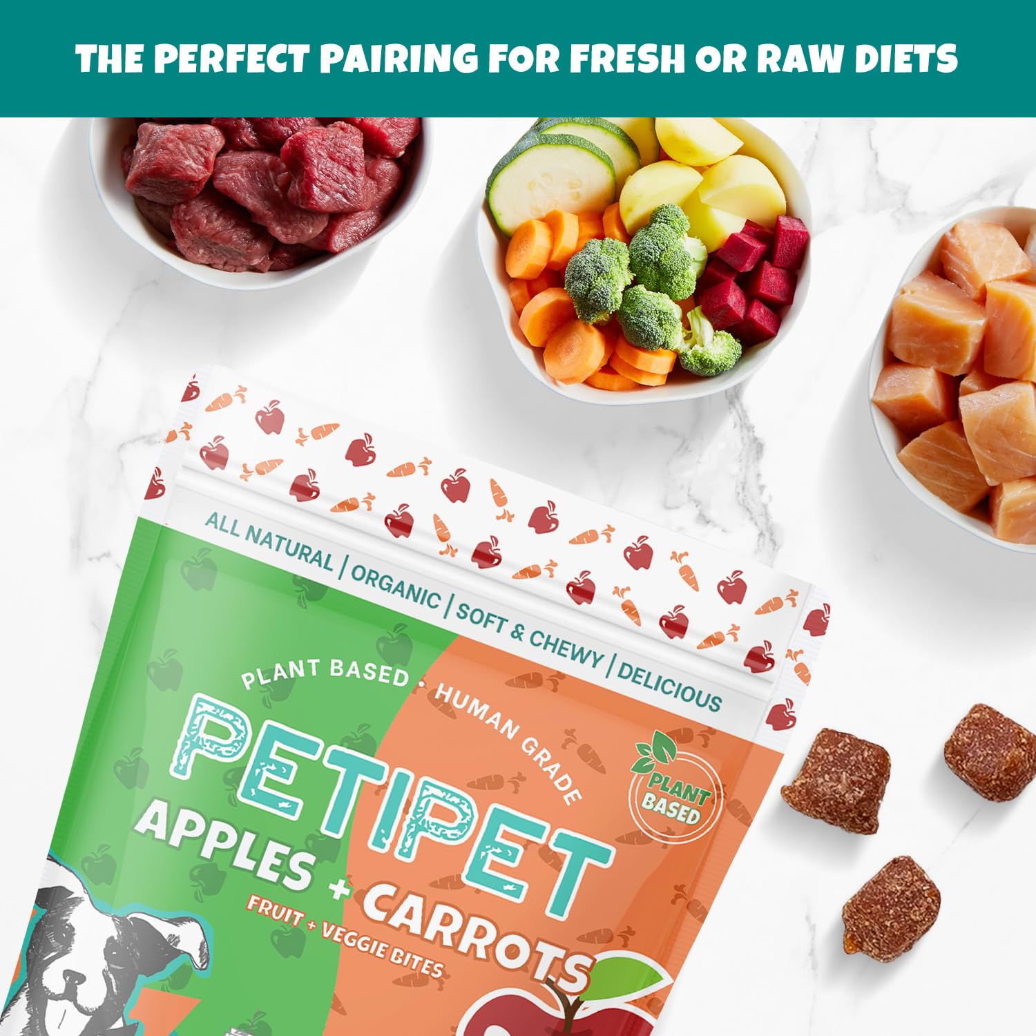 PETIPET suave, perfecto para perros con dentadura débil.