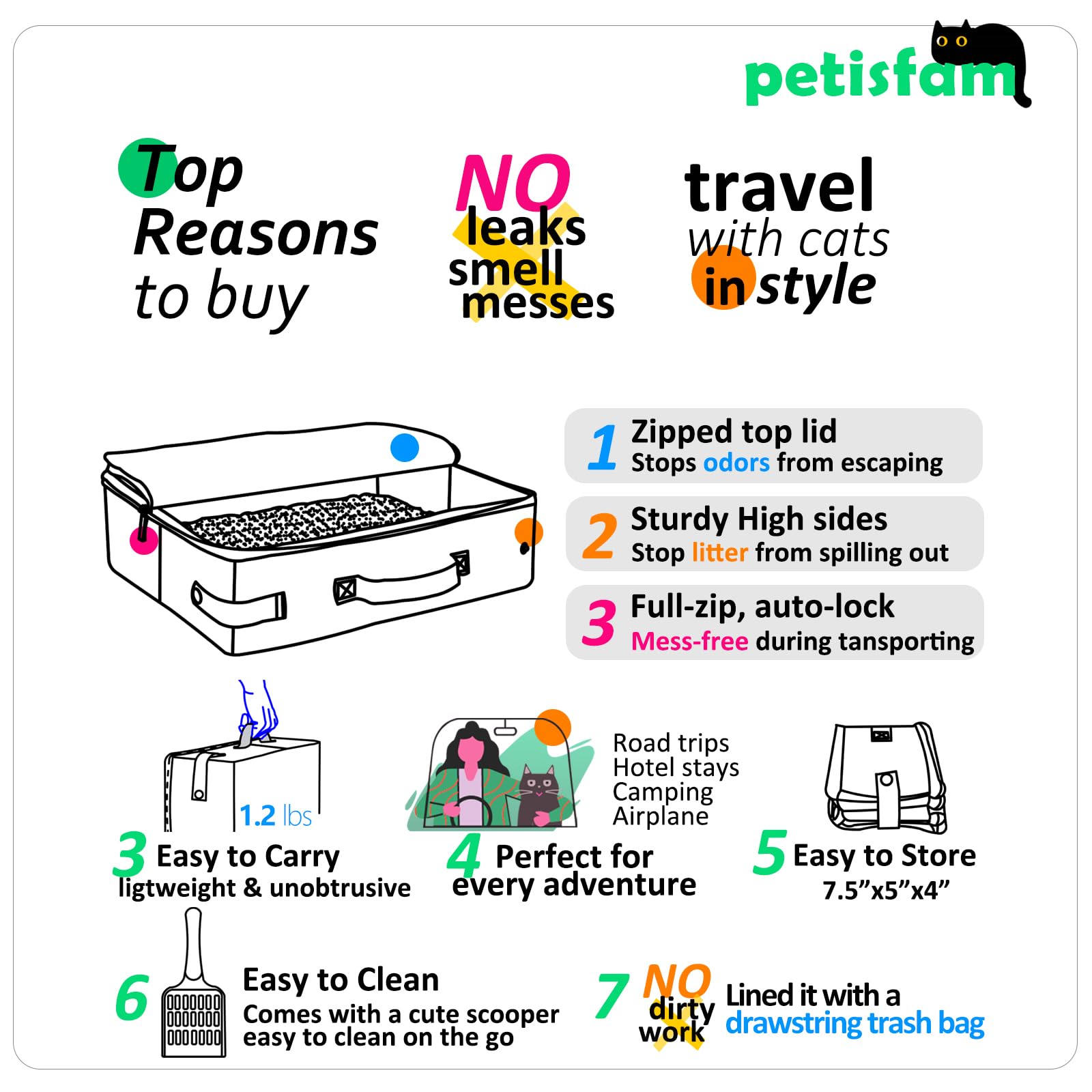 petisfam cuenco plegable para mascota práctico en viaje
