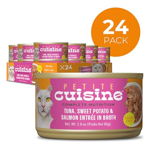 Petite Cuisine: trozos de atún y salmón con batata para digestión suave.