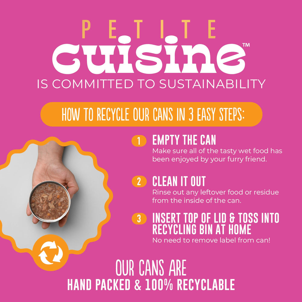 Petite Cuisine: proteína animal de alta calidad en cada ración.