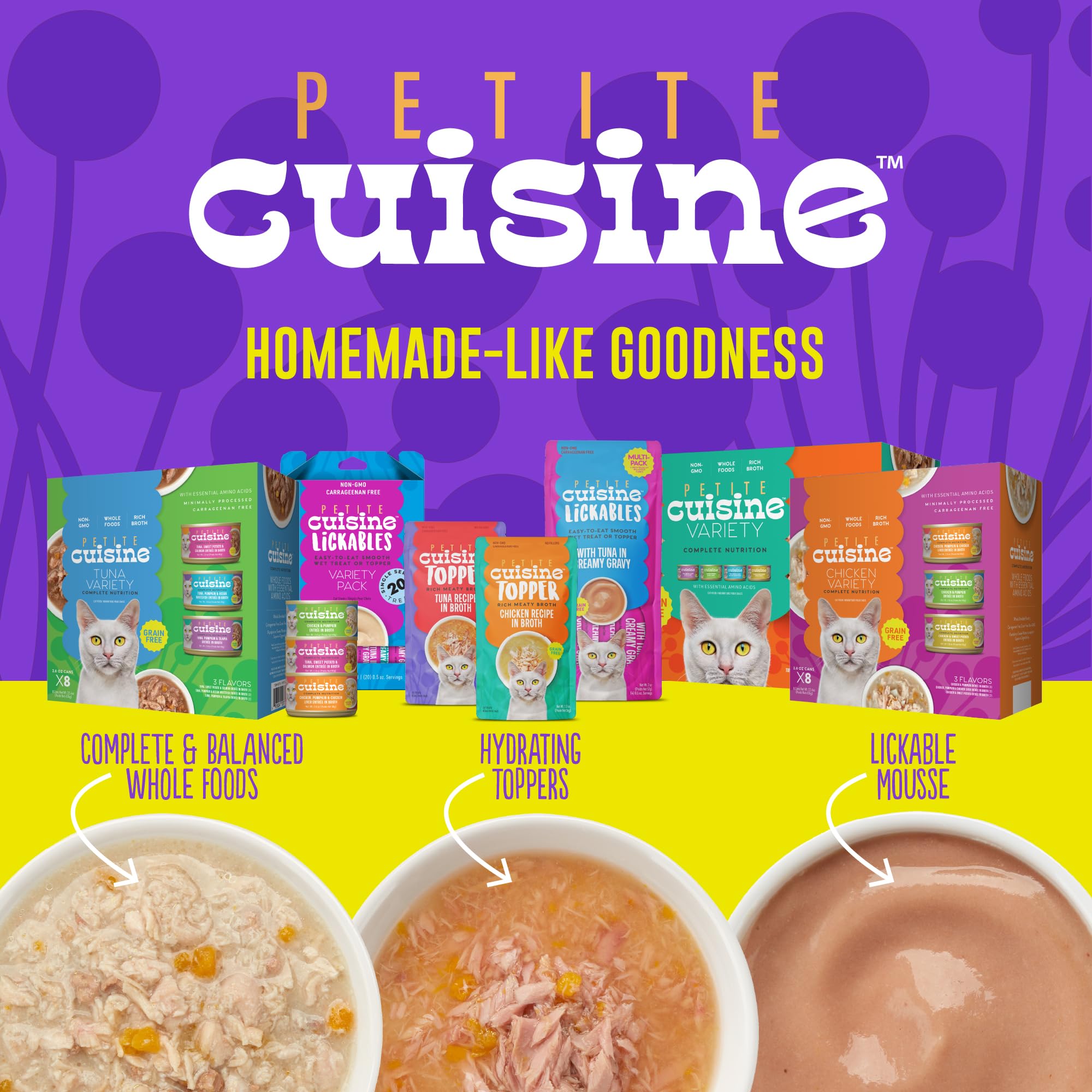 Petite Cuisine: textura húmeda que mejora la experiencia de comer.