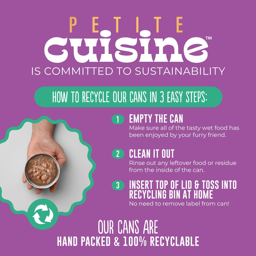 Petite Cuisine: textura suave en caldo para gatos exigentes.