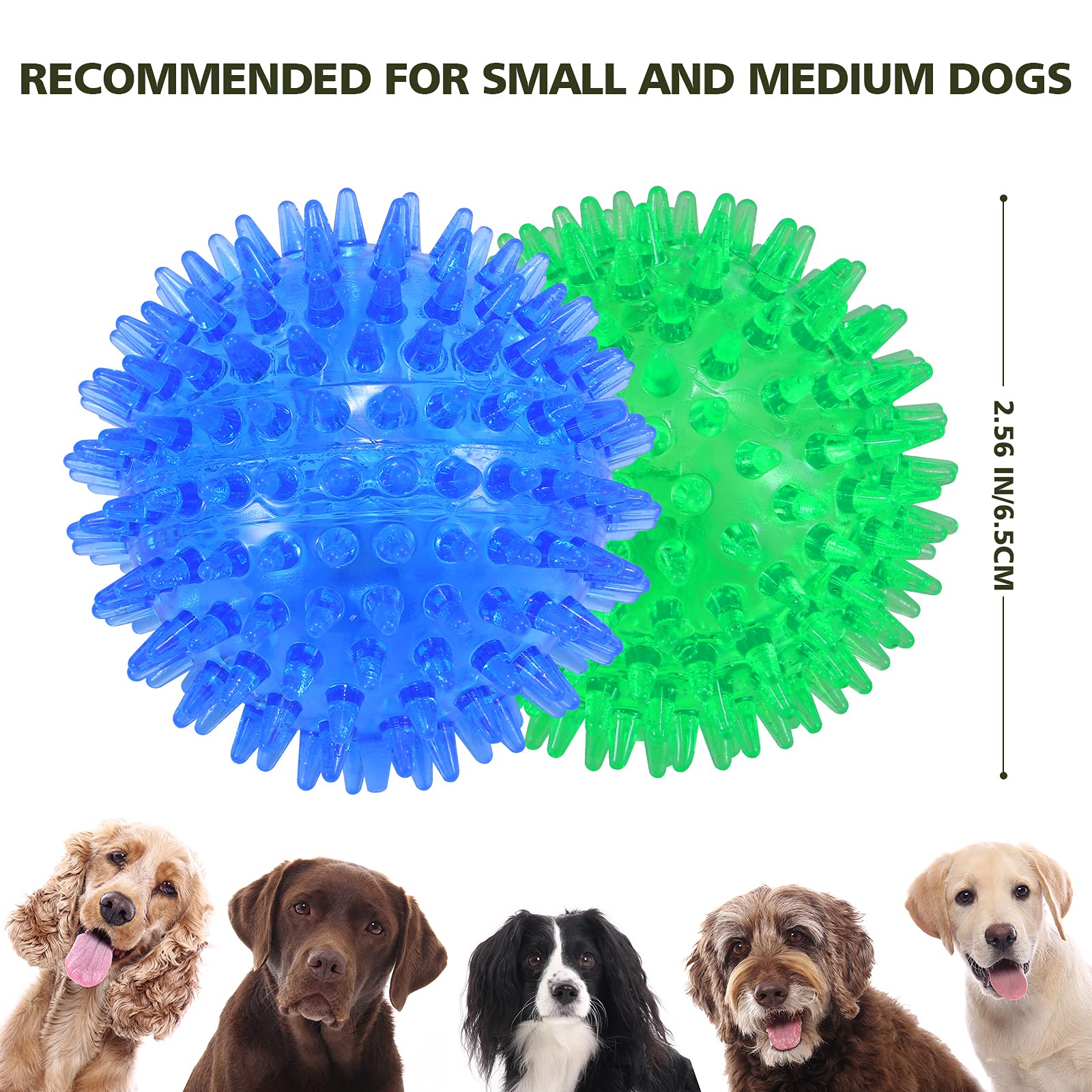 Pelota Petizer resistente, material seguro para mordidas prolongadas.