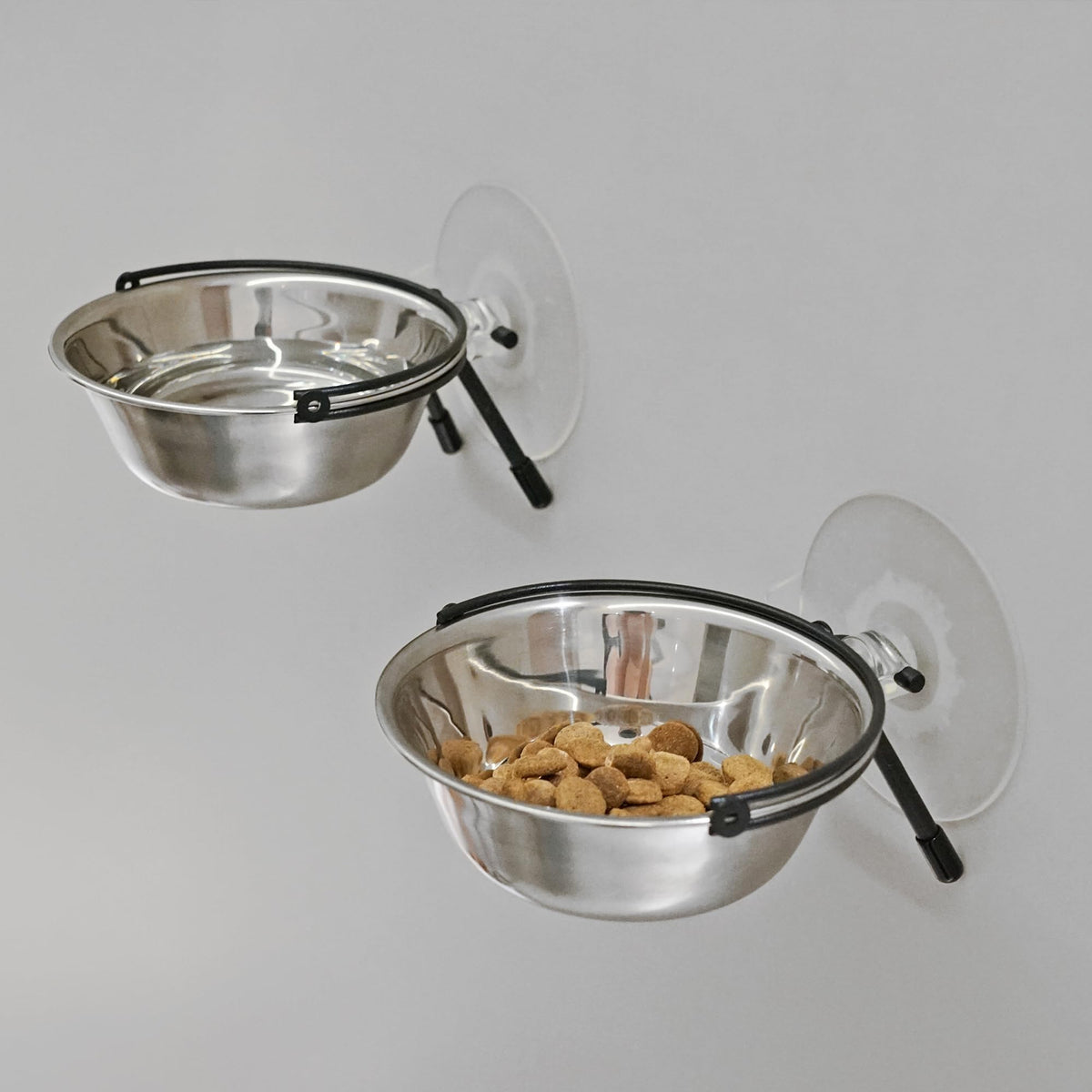 PETKARAY cuenco ventana 12 oz para gatos con vista y comida