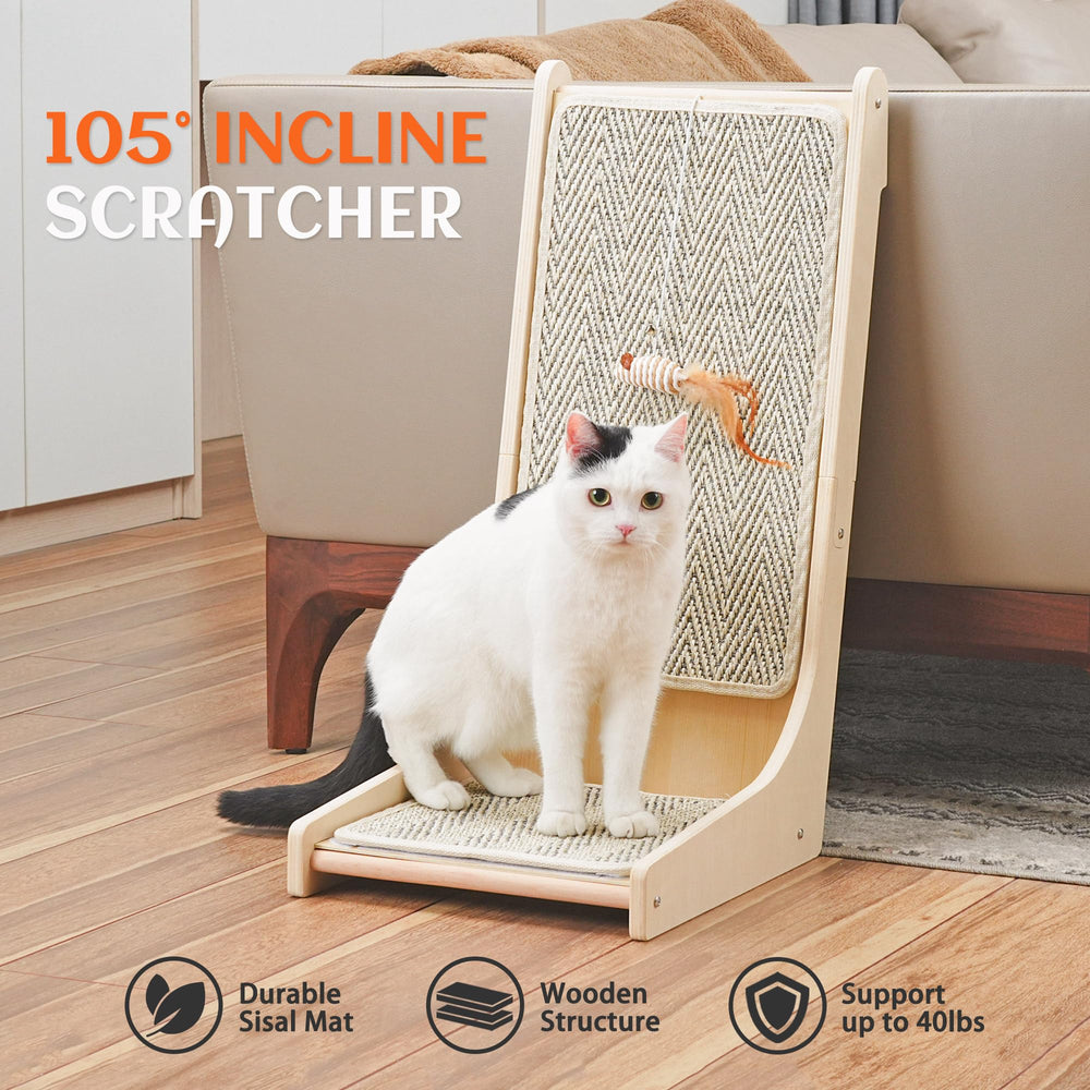 PETKARAY ensamblaje fácil en madera estable para interior.
