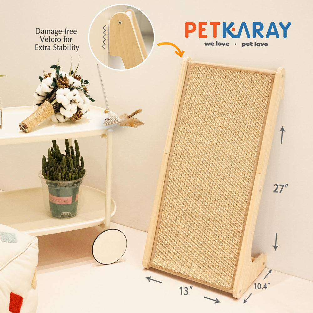 PETKARAY montaje fácil, estructura de madera estable para instalación rápida