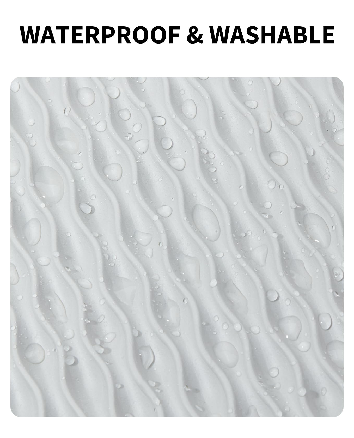 Alfombrilla impermeable gris de PETKIT evita filtraciones