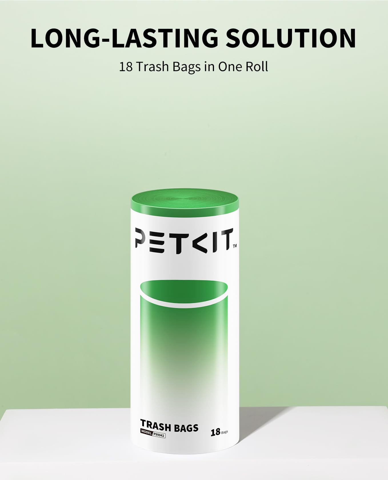 Bolsa PETKIT resistente a desgarros para uso diario.