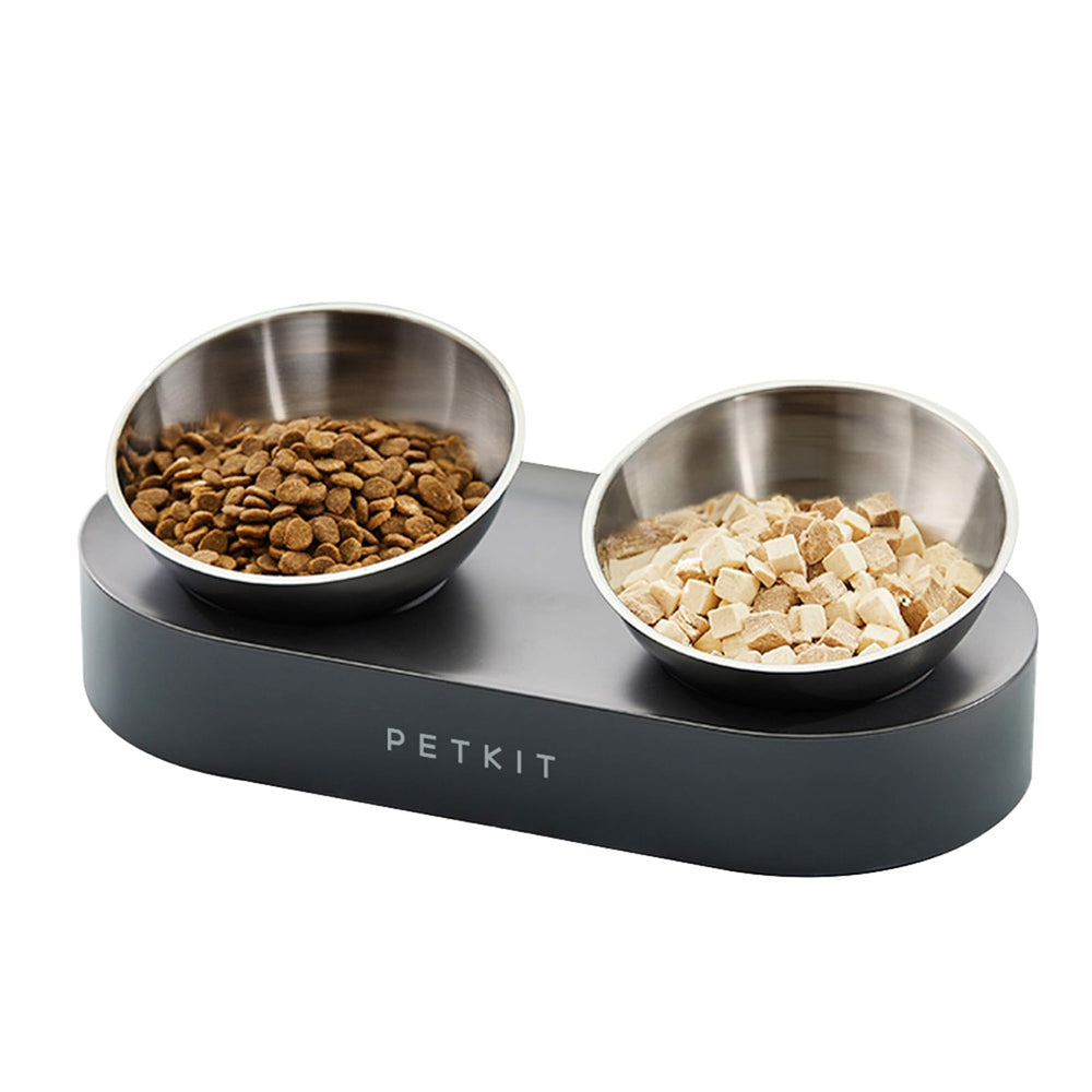 PETKIT cuenco elevado para gato, enfoque en altura para una alimentación más cómoda.
