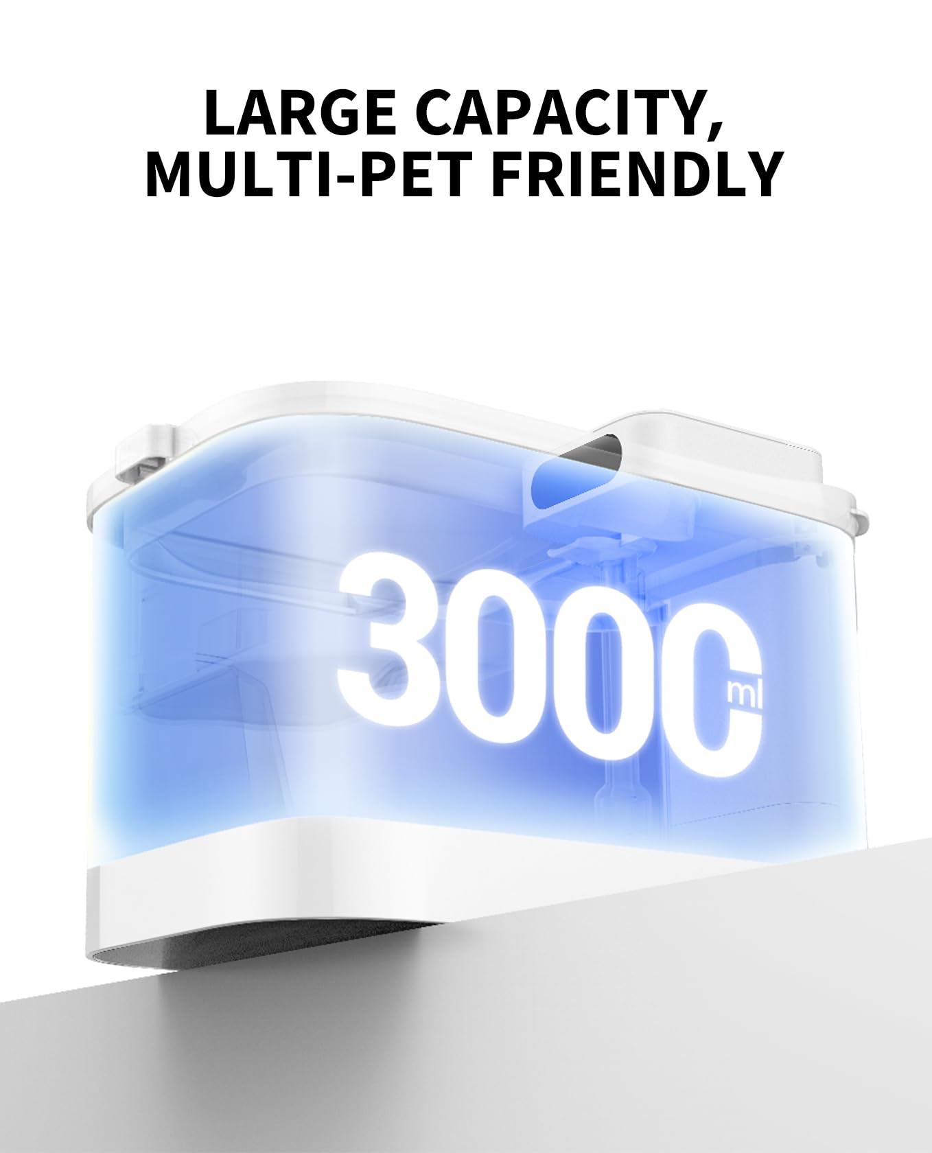 PETKIT EVERSWEET MAX filtración multicapa para agua limpia.