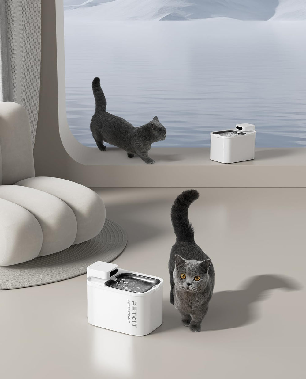 PETKIT EVERSWEET MAX limpieza fácil para higiene diaria.