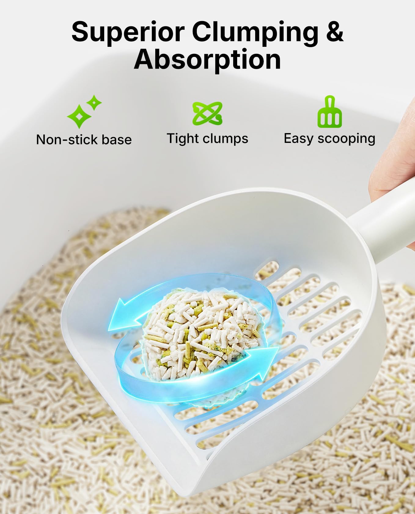 PETKIT monitor de arena para gatos: detección de pH para monitorear cambios.