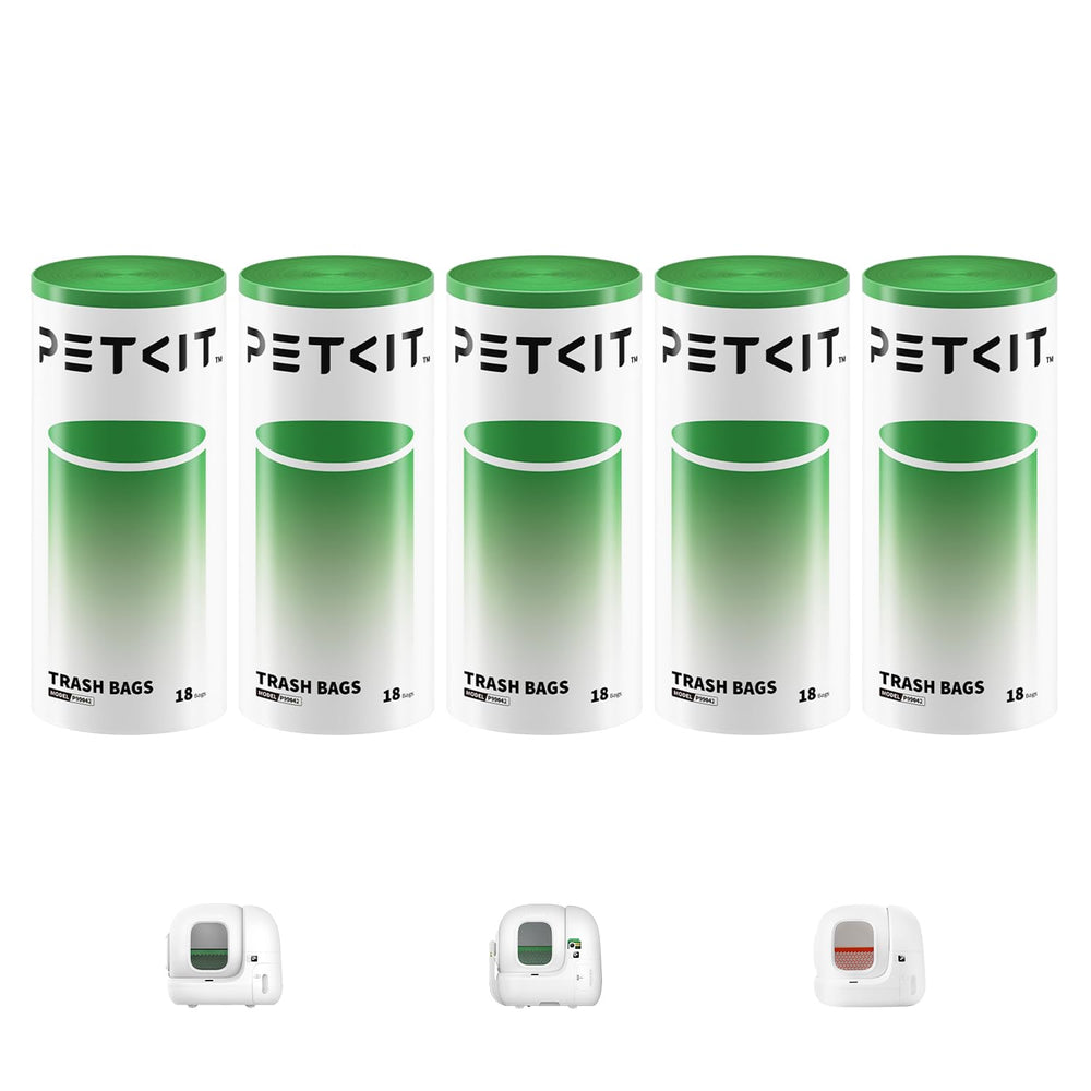 Bolsas PETKIT PURAMAX de 90 unidades para manejo de desechos de gatos