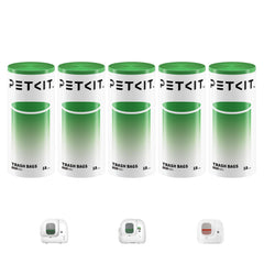 Bolsas PETKIT PURAMAX de 90 unidades para manejo de desechos de gatos