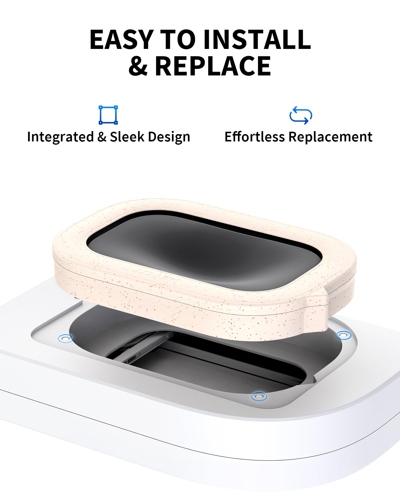 PETKIT Purobot Ultra: instalación y reemplazo fáciles gracias a diseño integrado
