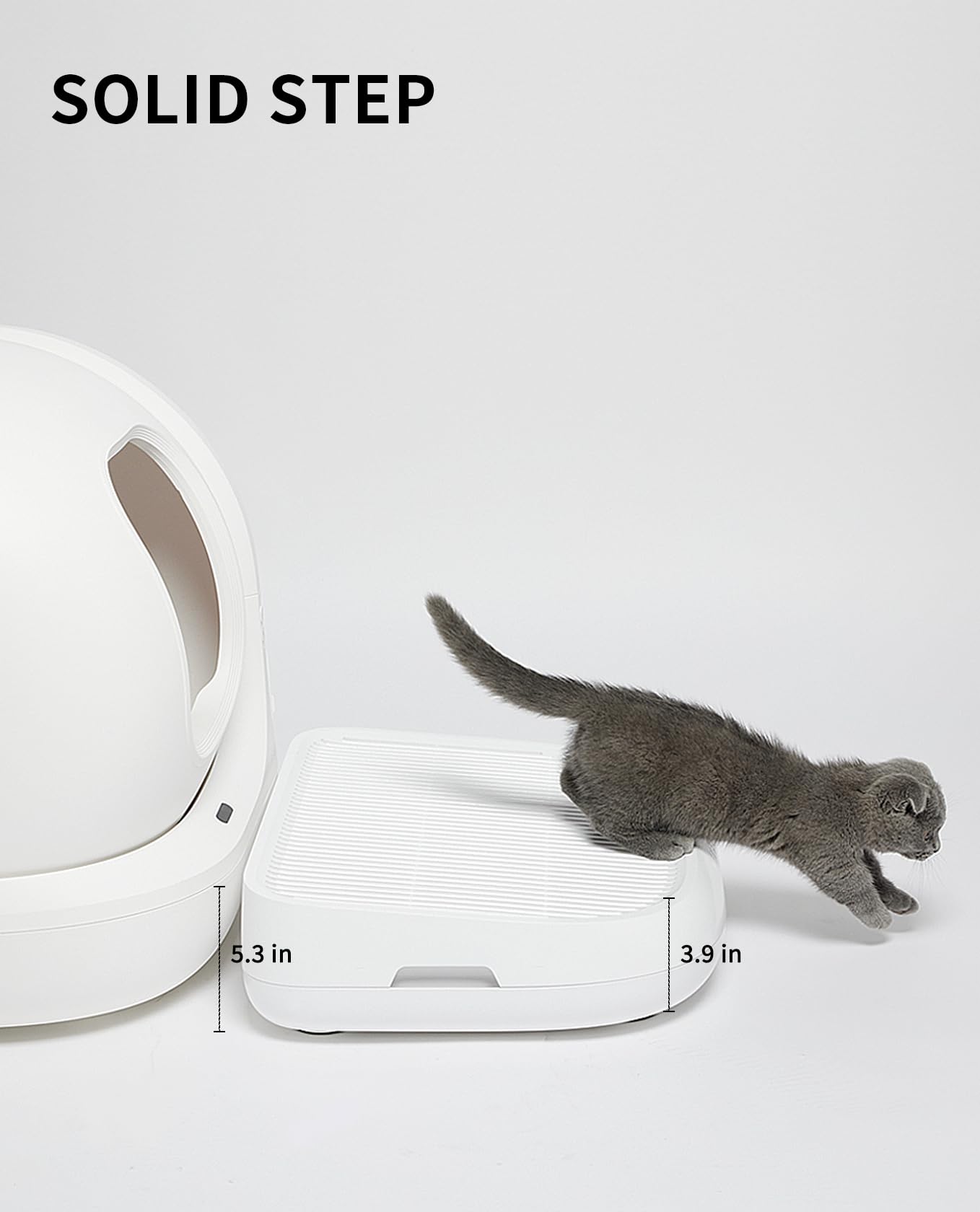 Superficie anti-dispersión de arena PETKIT, reduce el desorden.