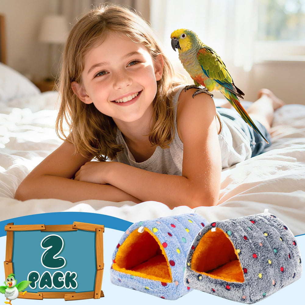 Refugio cálido PETKNOWS para aves pequeños inspira tranquilidad en casa.