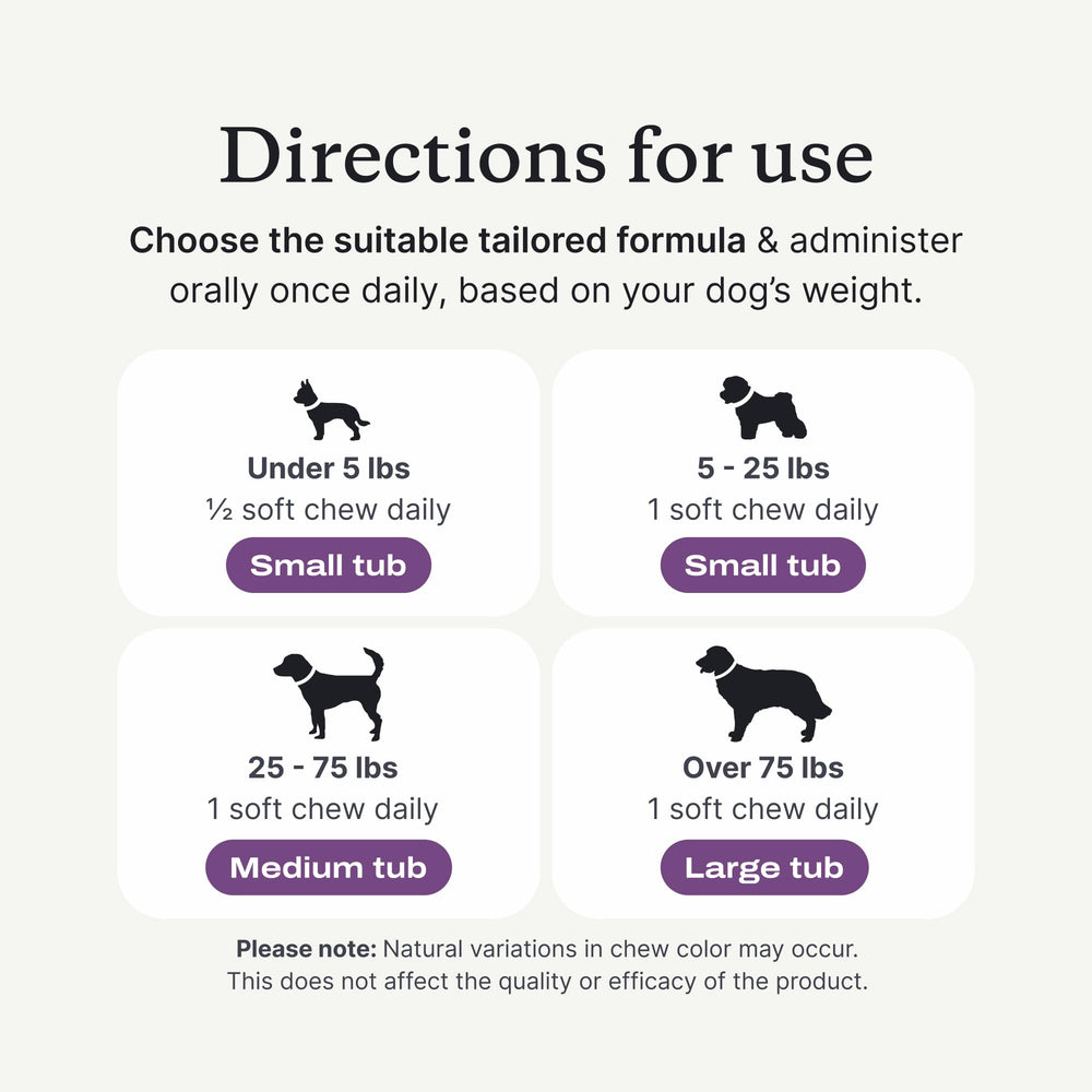 Masticables de PetLab Co Probióticos para perros, porción individual de cerdo.
