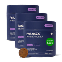 PetLab Co probióticos para perros: caja para uso diario en digestión.