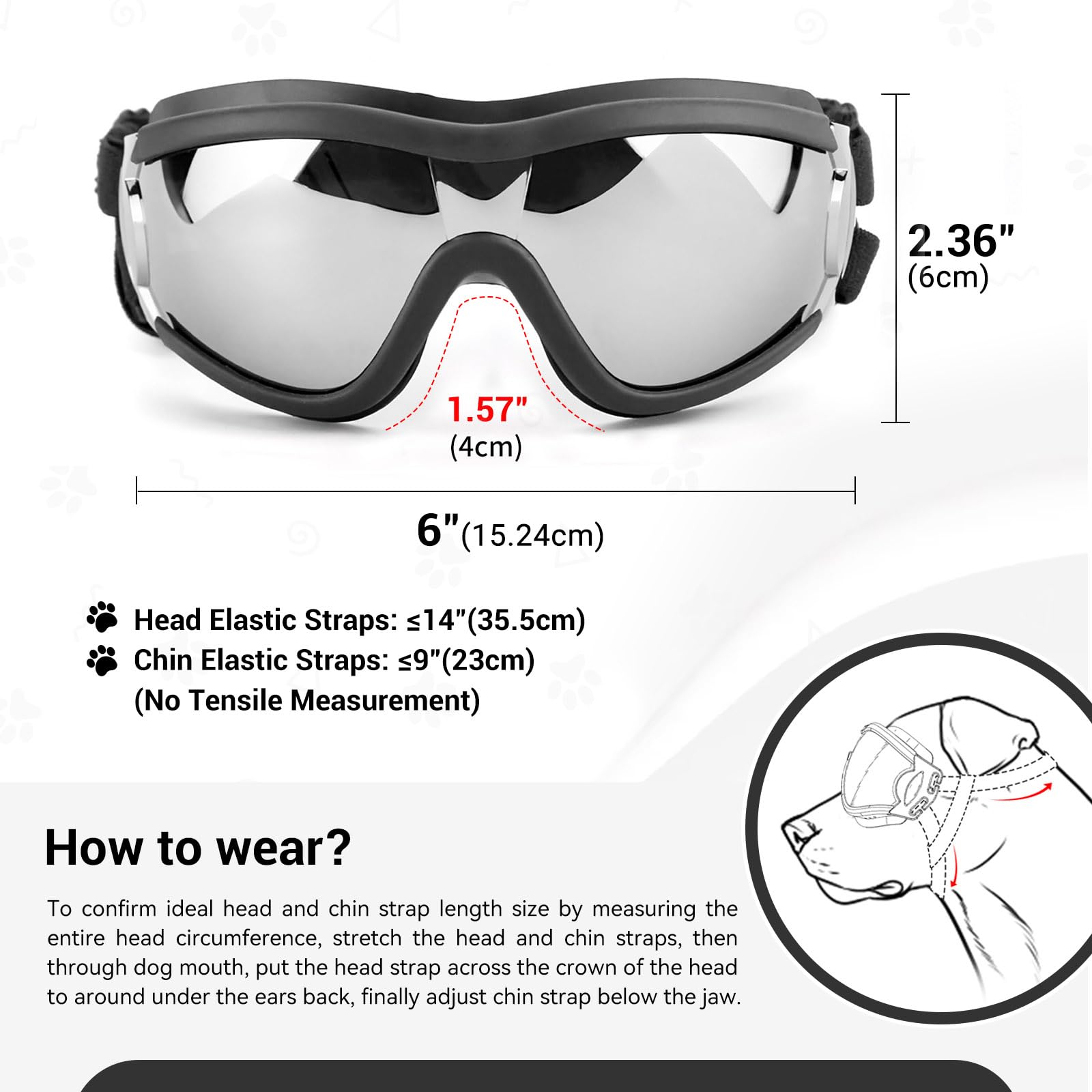 PETLESO diseño moderno, gafas para perros con estilo en paseos.