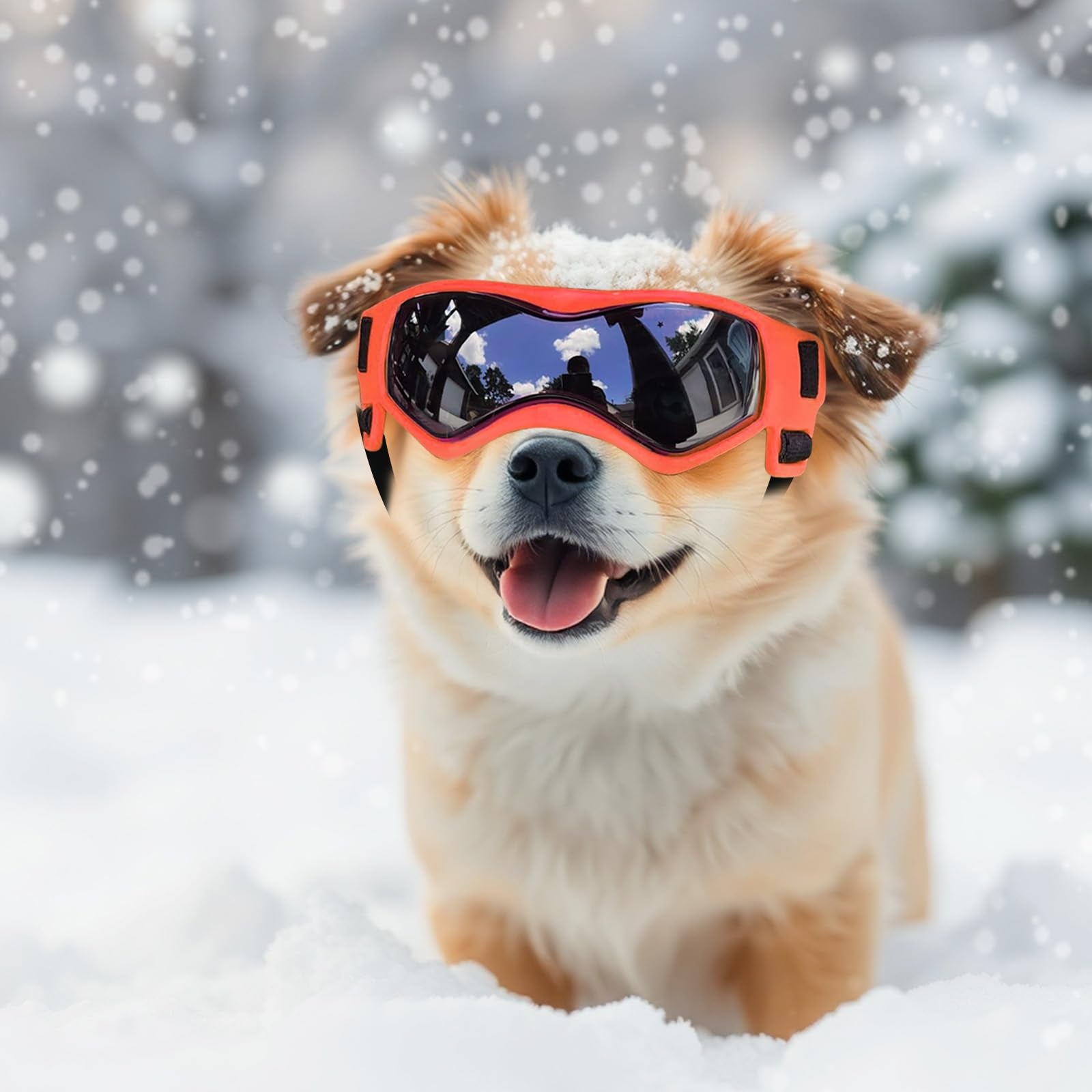 Gafas naranja PETLESO, estilo y mejor visibilidad en entornos luminosos.