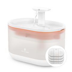 PETLIBRO fuente para gatos con flujos duales, ideal para atraer a beber.