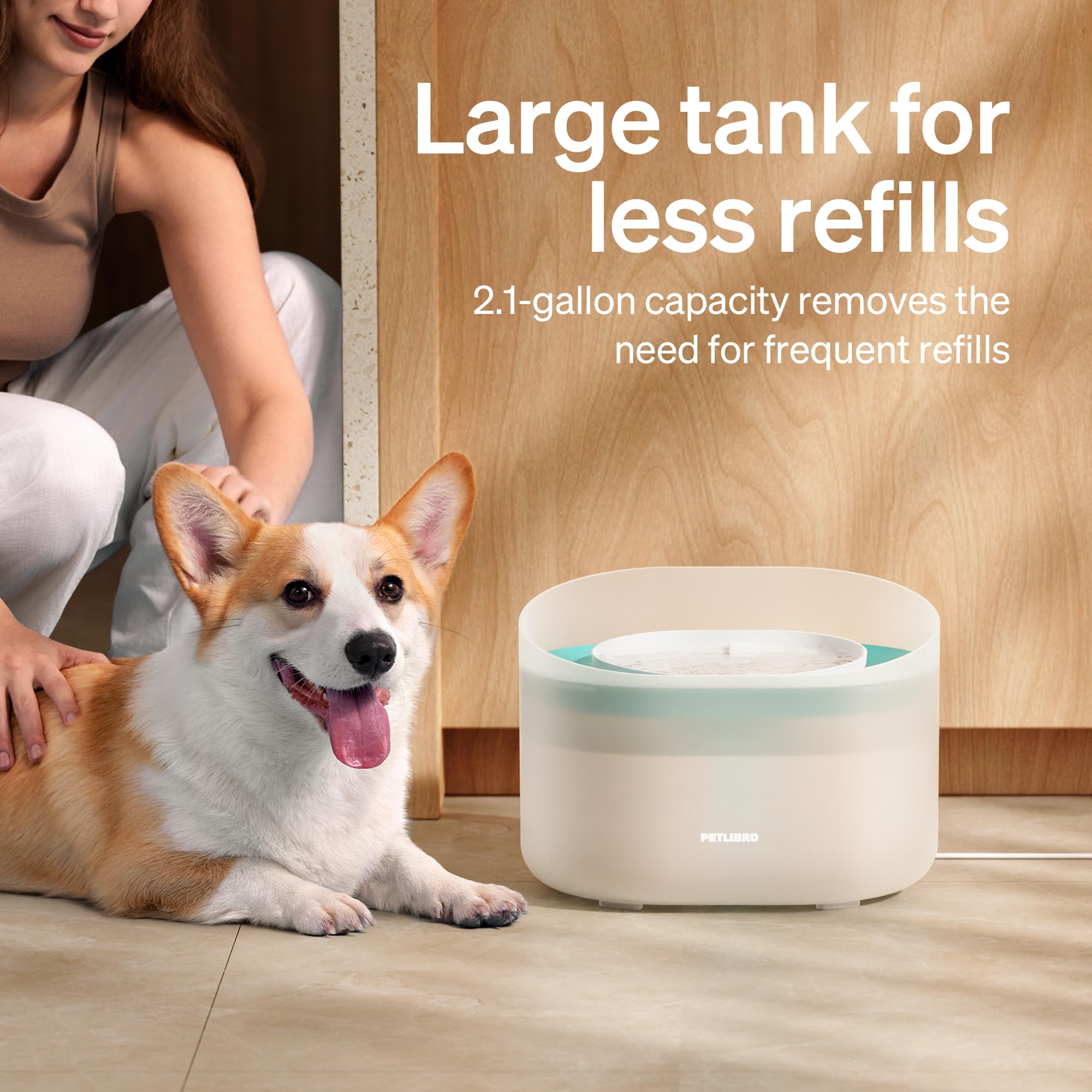 PETLIBRO agua filtrada con sabor más suave