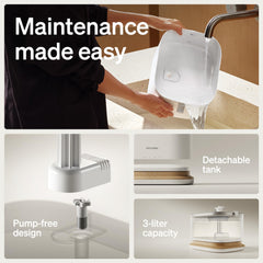PETLIBRO Dockstream 2 tanque retirable de 3 litros para rellenados menos frecuentes.