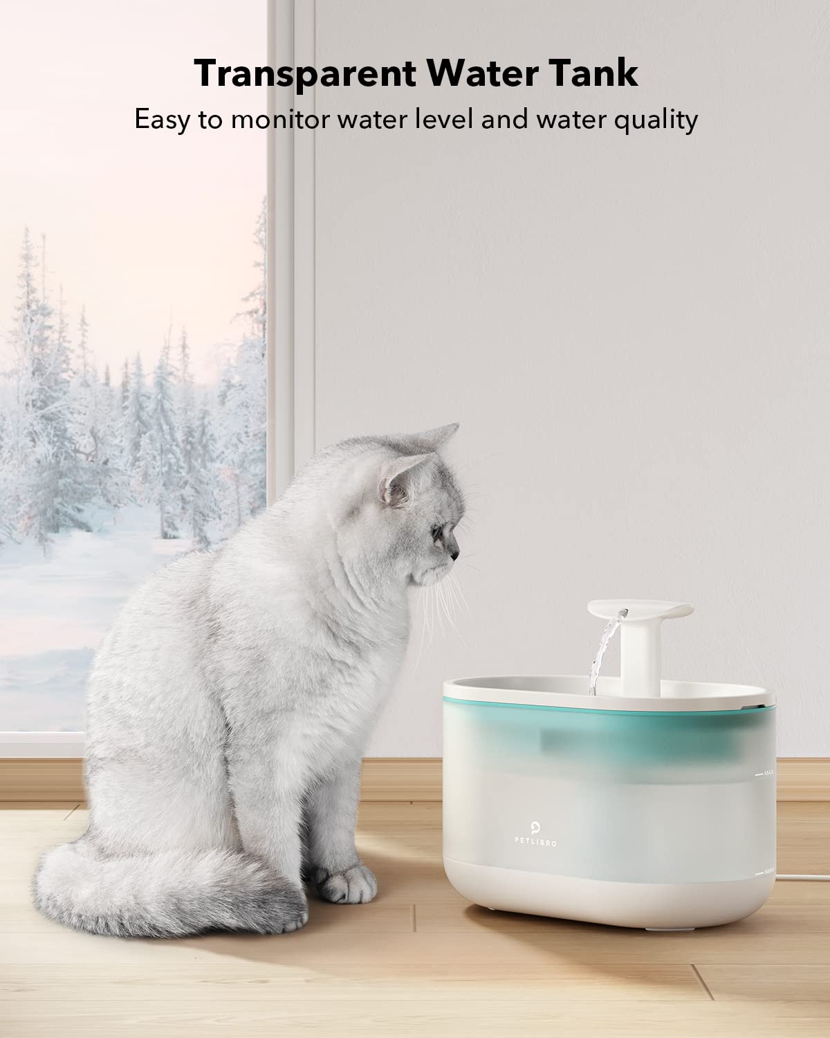PETLIBRO filtración de cuatro capas para agua más fresca
