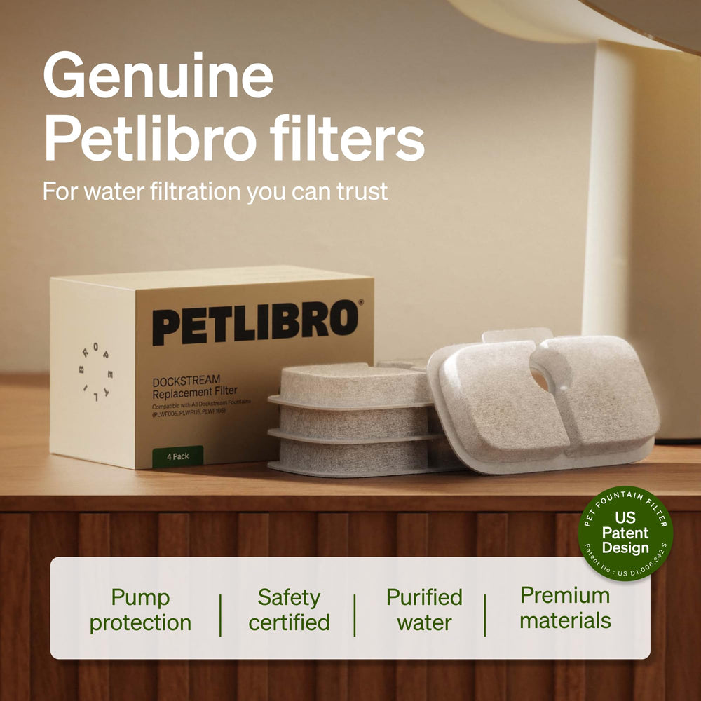 PETLIBRO resina de intercambio iónico suaviza el agua para mascotas en Dockstream.