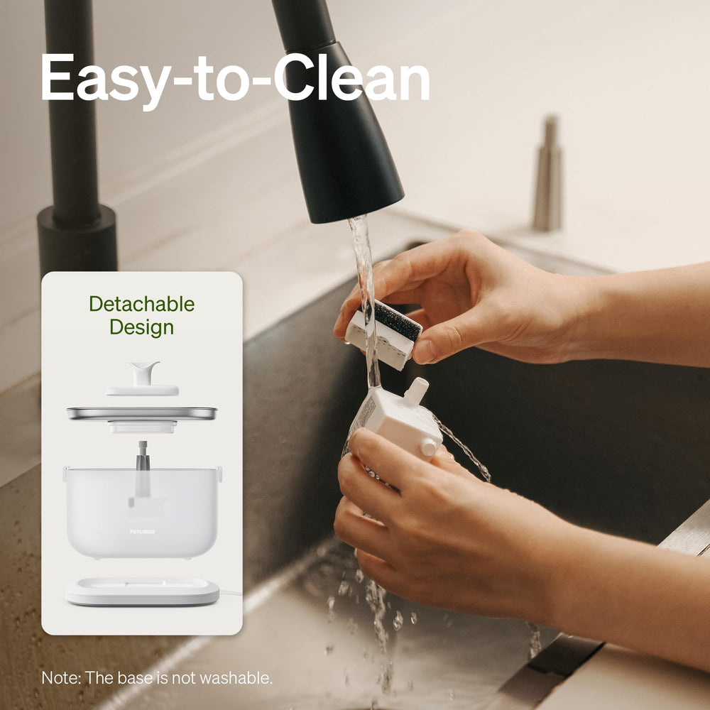 PETLIBRO tanque de agua desmontable para rellenar fácilmente.