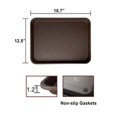 PetLike bandeja impermeable para zapatos, evita goteos dentro del hogar.