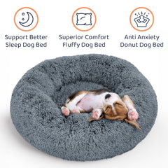 Petloox Donut en forma redonda tipo nido para relajación