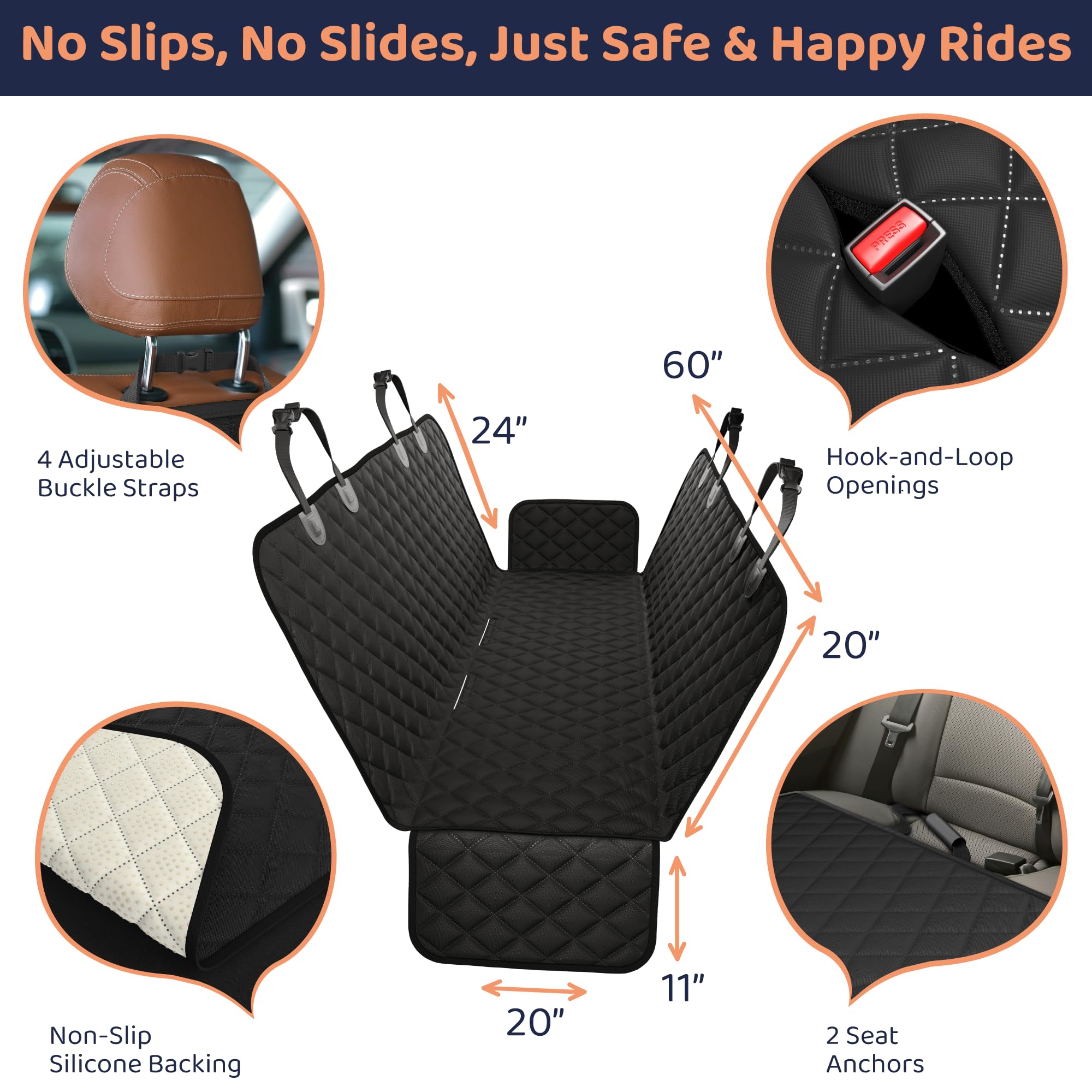 Petloox XL bolsillos integrados para snacks y juguetes, mantiene todo a mano.
