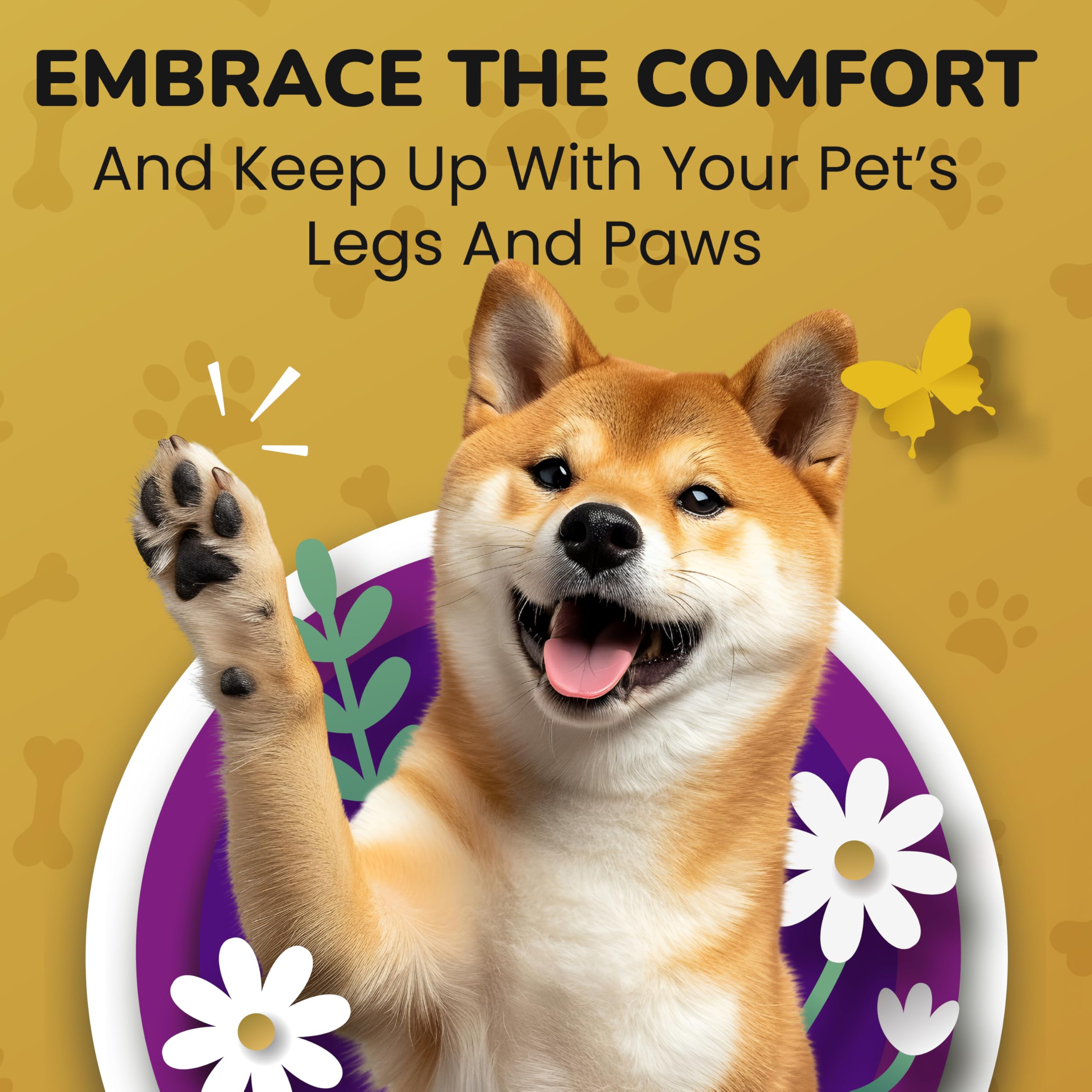 PetMade cuidado diario – soporte de movilidad para perros activos.