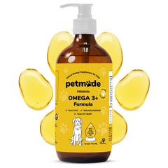 PETMADE Omega-3 aceite de merluza de Alaska en botella para perros