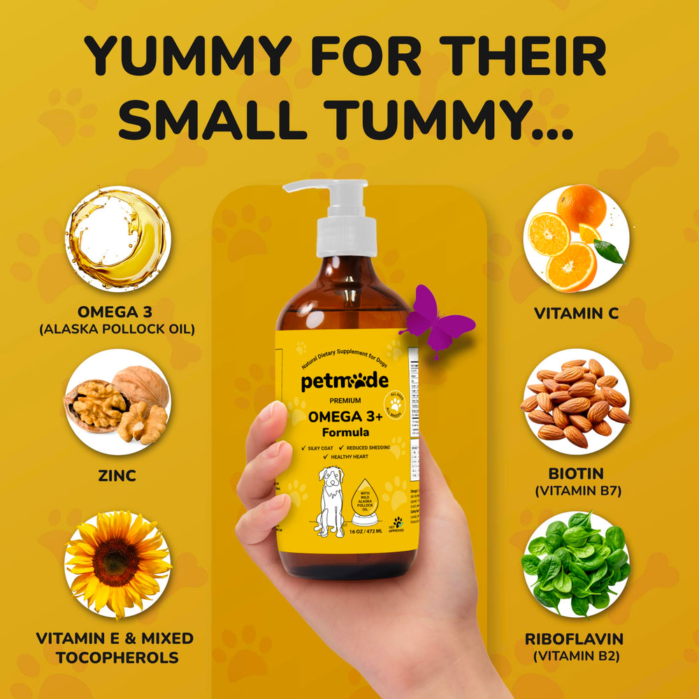 PETMADE Omega-3 vitaminas y minerales para nutrición completa