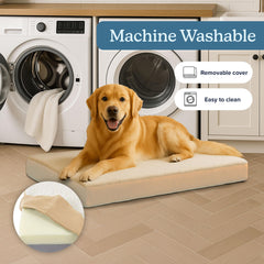 Funda sherpa lavable de PETMAKER para limpieza fácil y calidez.