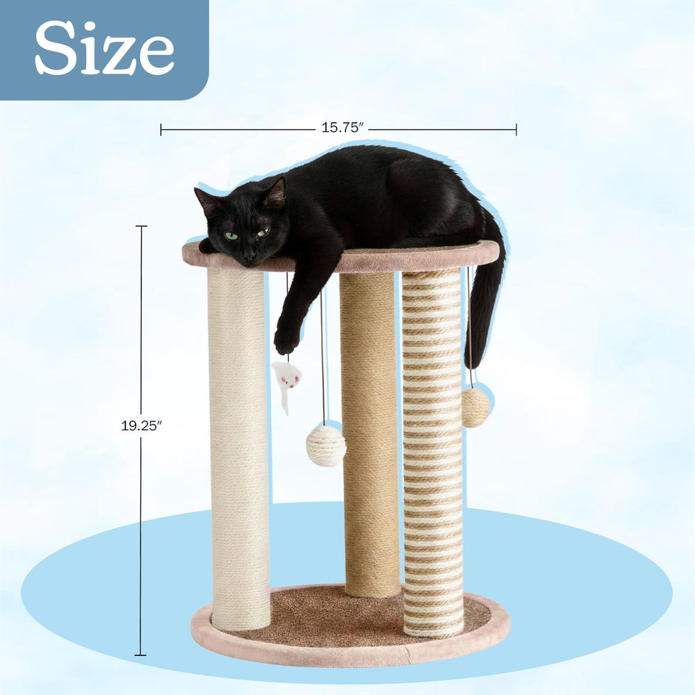 PETMAKER dimensiones 19.25 pulgadas: ajuste práctico para espacios pequeños.