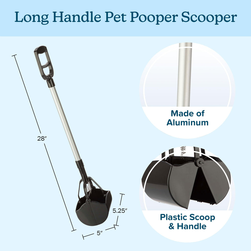 PETMAKER agarre para una mano facilita recoger excrementos