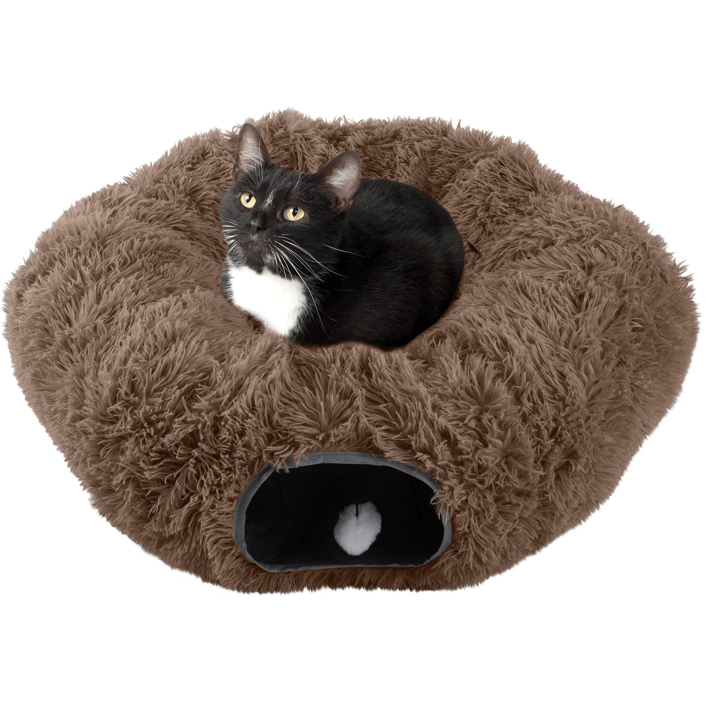 PETMAKER tunel gato cama interior para descanso y juego