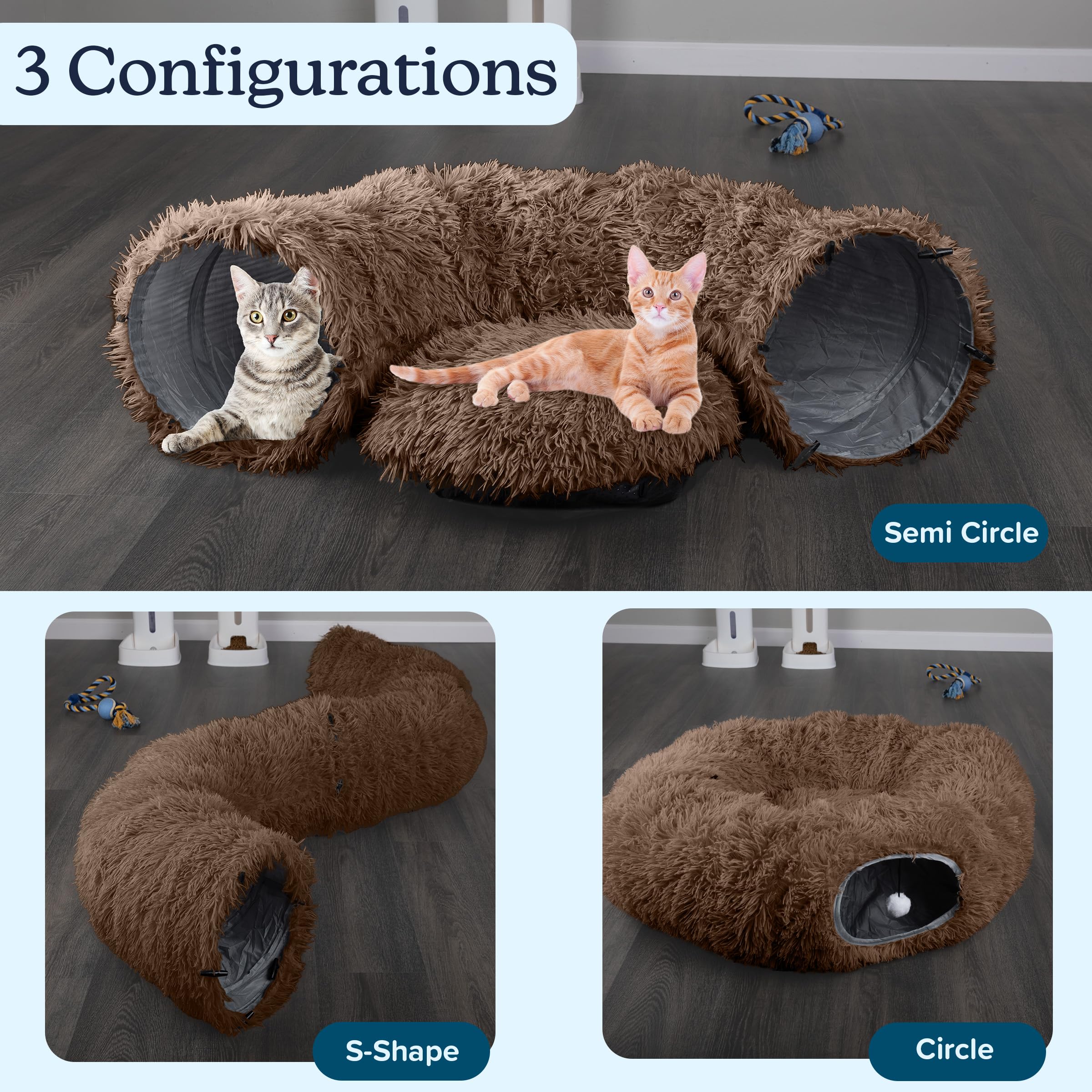 PETMAKER tunel gato circular configuracion para exploracion