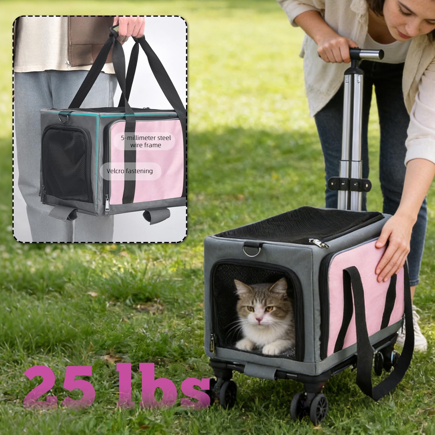 Malla de nylon transpirable Petmarket: mejor circulación de aire.