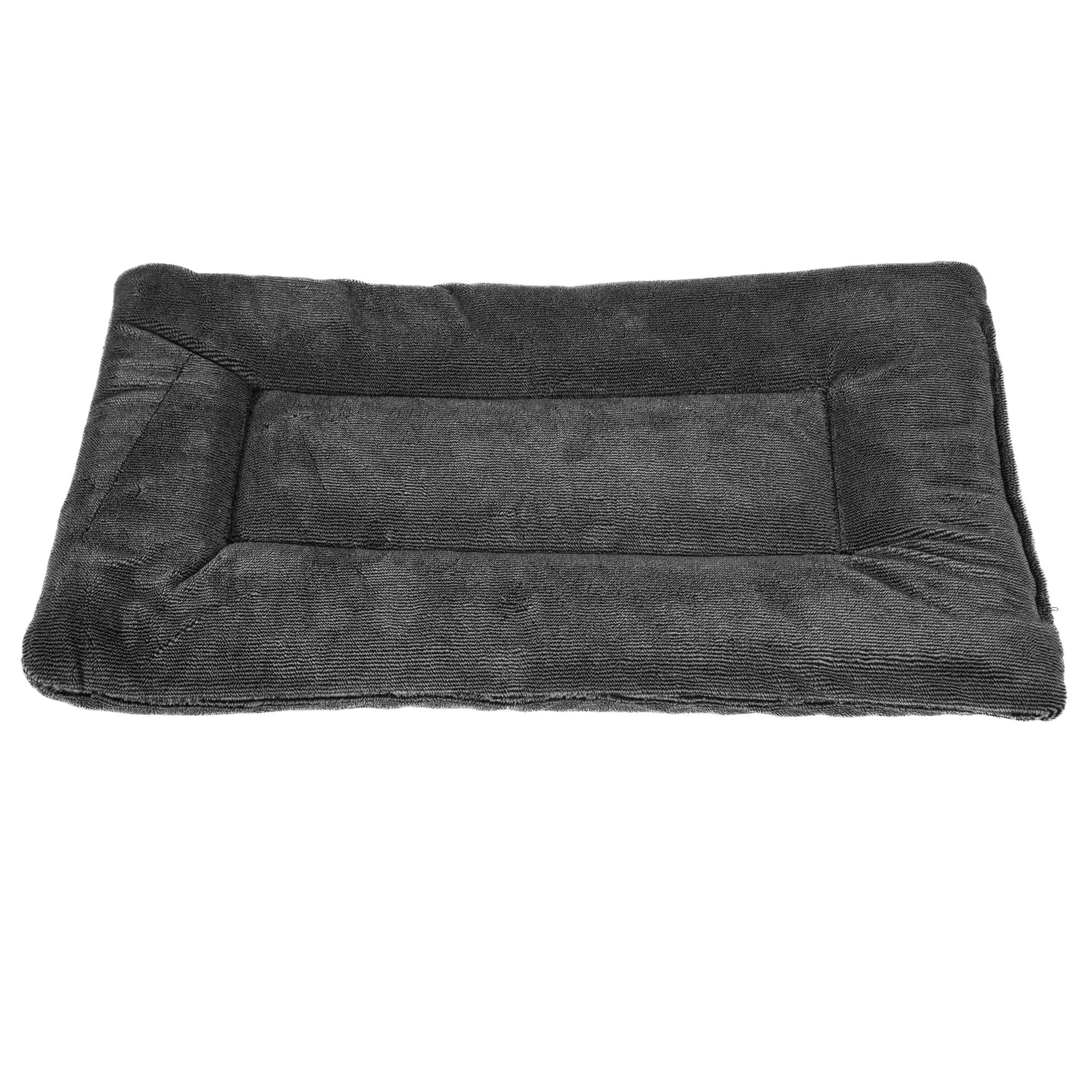 Petmate Aspen Alfombrilla para jaula gris oscuro, superficie suave para descanso en jaula
