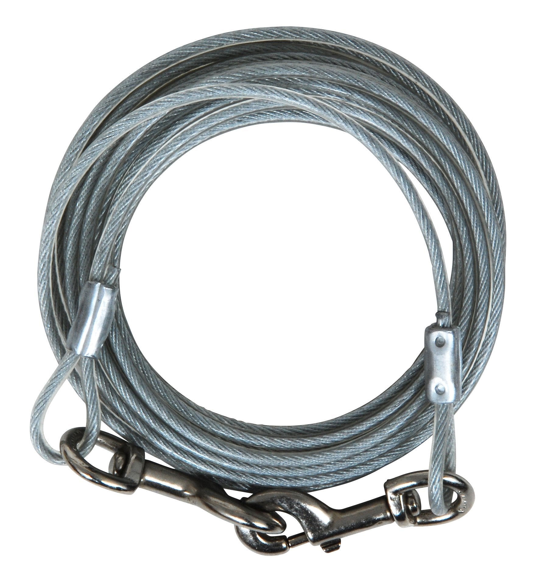 Petmate Aspen tie-out de 20 pies para perros, resistente para exteriores