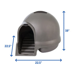 Petmate Booda Clean Step Dome, filtro de carbón mejora la frescura del hogar