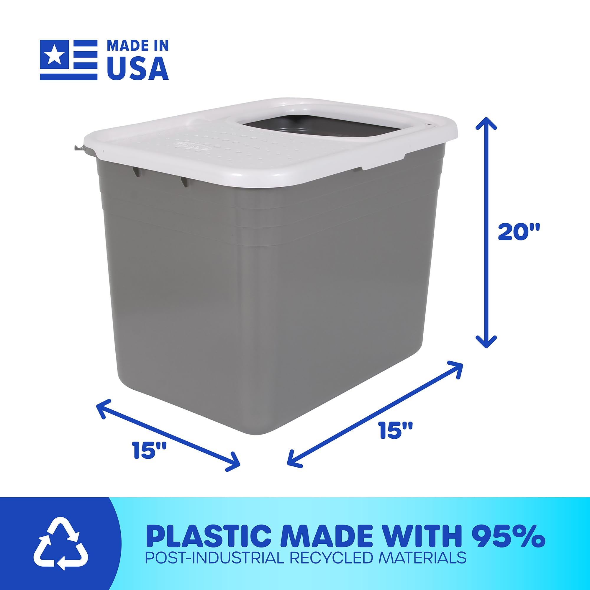 Petmate ideal para uso en interiores y mantener higiene del hogar.