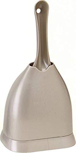 Petmate Scoop N' Hide diseño moderno con acabado níquel cepillado